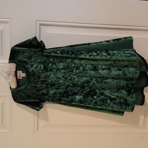 Sister velvet scarlet dresses size 2 and 4